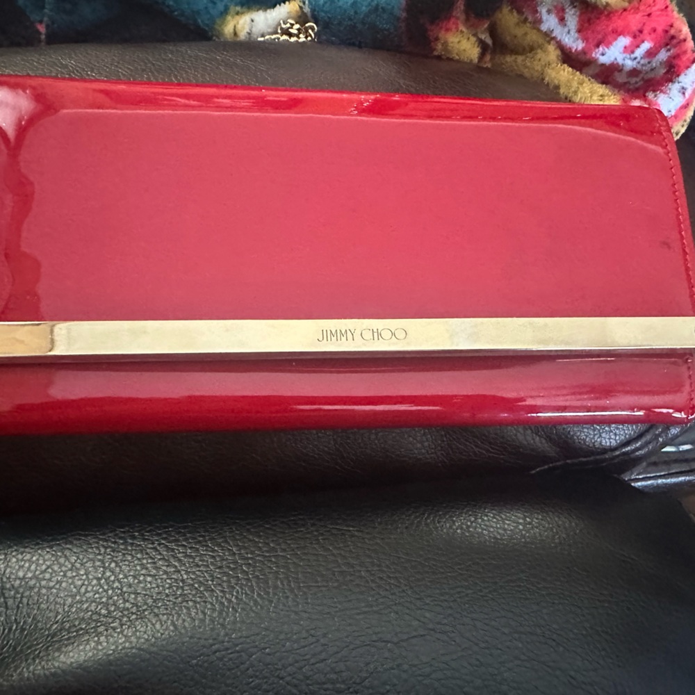 Jimmy Choo Crossbody I purchased from The Real Real it has some stains see pics